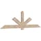 Ekena Millwork Kennewick Smooth Timber Gable Bracket, Douglas Fir, 96"W x 28"H x 1 1/2"D x 5 1/2"F, 7/12 Pitch GBW096X28X0206KEN00SDF - alternate 5